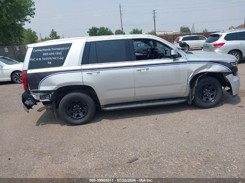 2016 Chevrolet Tahoe Commercial Fleet VIN: 1GNSKDEC1G381416 Lot: 39903011