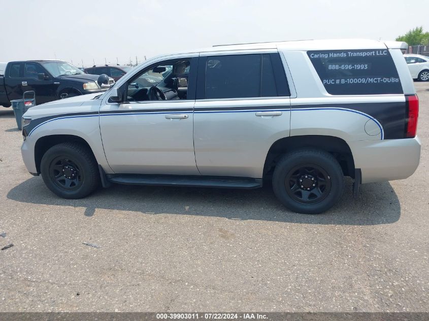 2016 Chevrolet Tahoe Commercial Fleet VIN: 1GNSKDEC1G381416 Lot: 39903011
