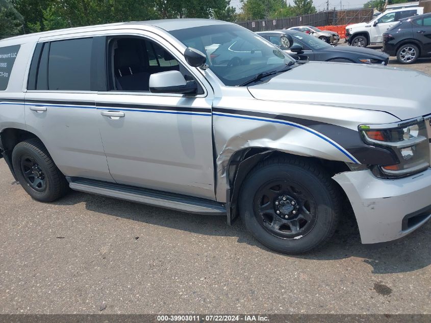 2016 Chevrolet Tahoe Commercial Fleet VIN: 1GNSKDEC1G381416 Lot: 39903011