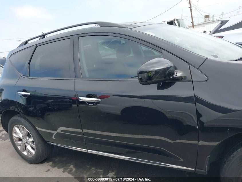 2012 Nissan Murano S/Sl/Le VIN: JN8AZ1MU5CW101554 Lot: 39903015