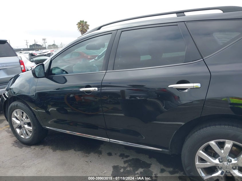 2012 Nissan Murano S/Sl/Le VIN: JN8AZ1MU5CW101554 Lot: 39903015