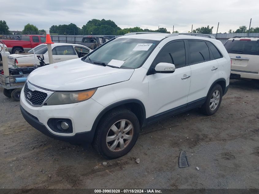 2011 Kia Sorento Lx VIN: 5XYKT4A11BG166300 Lot: 39903028