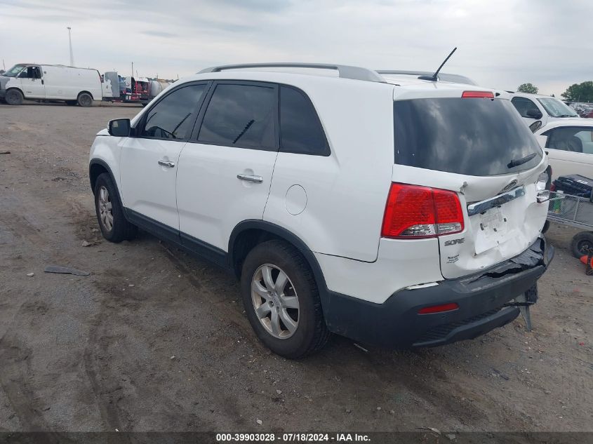 2011 Kia Sorento Lx VIN: 5XYKT4A11BG166300 Lot: 39903028