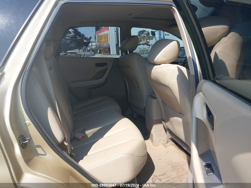 2004 Nissan Murano Se VIN: JN8AZ08W74W317218 Lot: 39903047