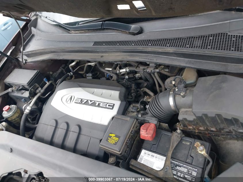 2007 Acura Mdx Technology Package VIN: 2HNYD28417H527040 Lot: 39903067