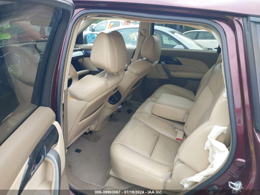 2007 Acura Mdx Technology Package VIN: 2HNYD28417H527040 Lot: 39903067