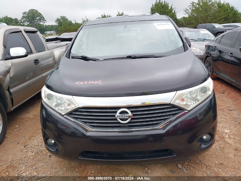 2011 Nissan Quest Le VIN: JN8AE2KP9B9003607 Lot: 39903070