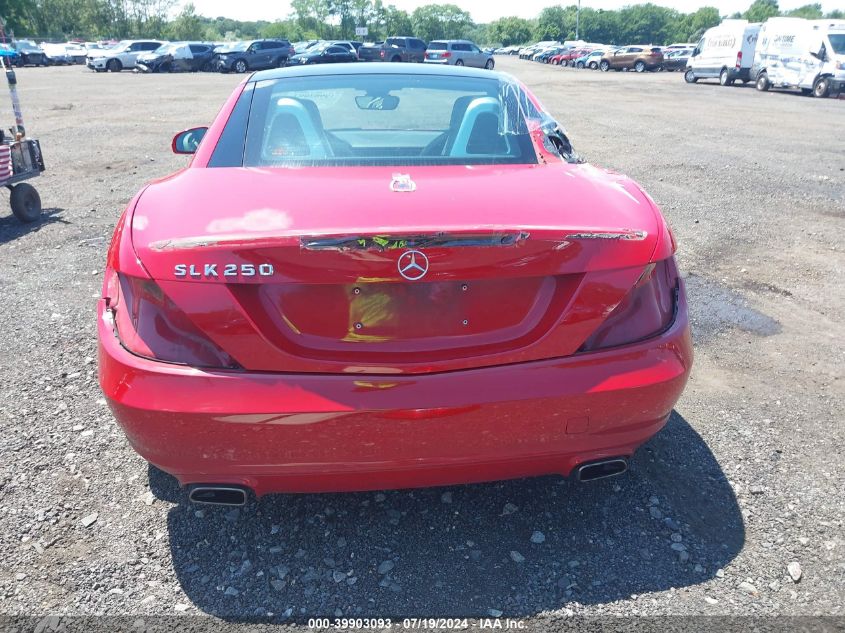 2014 Mercedes-Benz Slk 250 VIN: WDDPK4HA4EF091278 Lot: 39903093