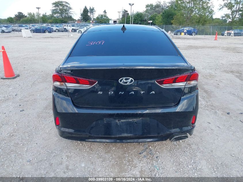 2018 Hyundai Sonata Sel VIN: 5NPE34AF0JH643671 Lot: 39903109