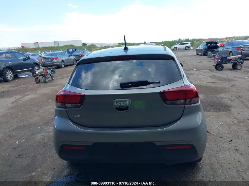 2022 Kia Rio 5-Door S VIN: 3KPA25AD6NE493971 Lot: 39903110