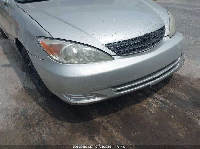 2003 Toyota Camry Le VIN: 4T1BE32K43U650114 Lot: 39903137