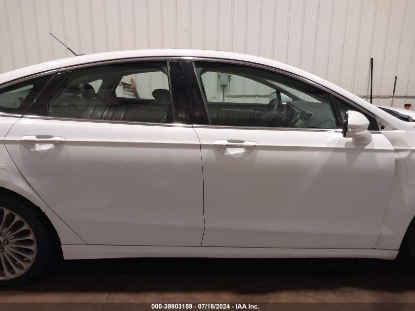 2014 FORD FUSION TITANIUM - 3FA6P0K94ER257516