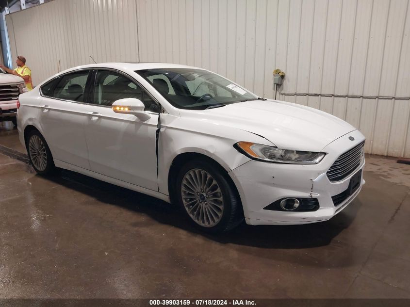 2014 Ford Fusion Titanium VIN: 3FA6P0K94ER257516 Lot: 39903159