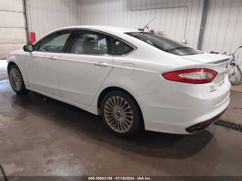 2014 Ford Fusion Titanium VIN: 3FA6P0K94ER257516 Lot: 39903159