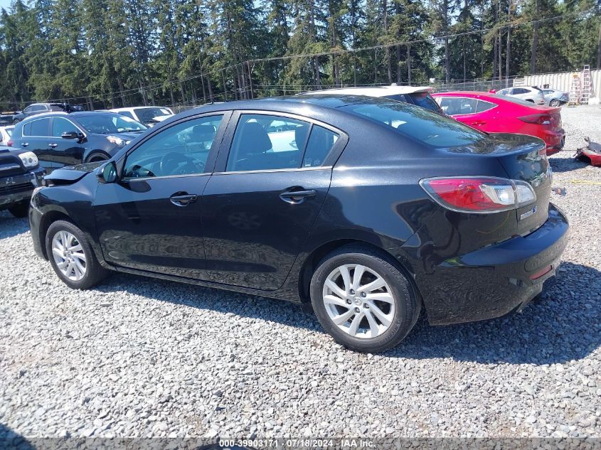 2012 Mazda Mazda3 I Touring VIN: JM1BL1V84C1675384 Lot: 39903171