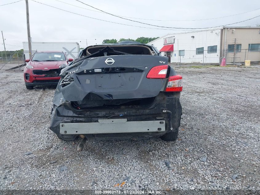 2015 Nissan Sentra Sv VIN: 3N1AB7AP5FY256140 Lot: 39903173