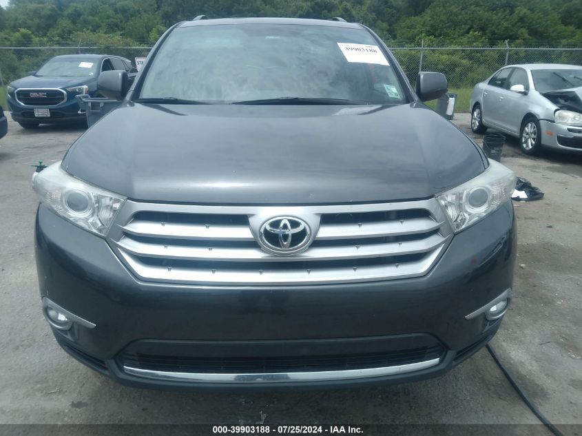2012 Toyota Highlander Se V6 VIN: 5TDZK3EH1CS076541 Lot: 39903188