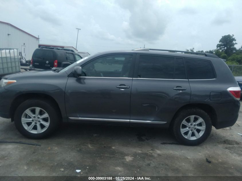 2012 Toyota Highlander Se V6 VIN: 5TDZK3EH1CS076541 Lot: 39903188