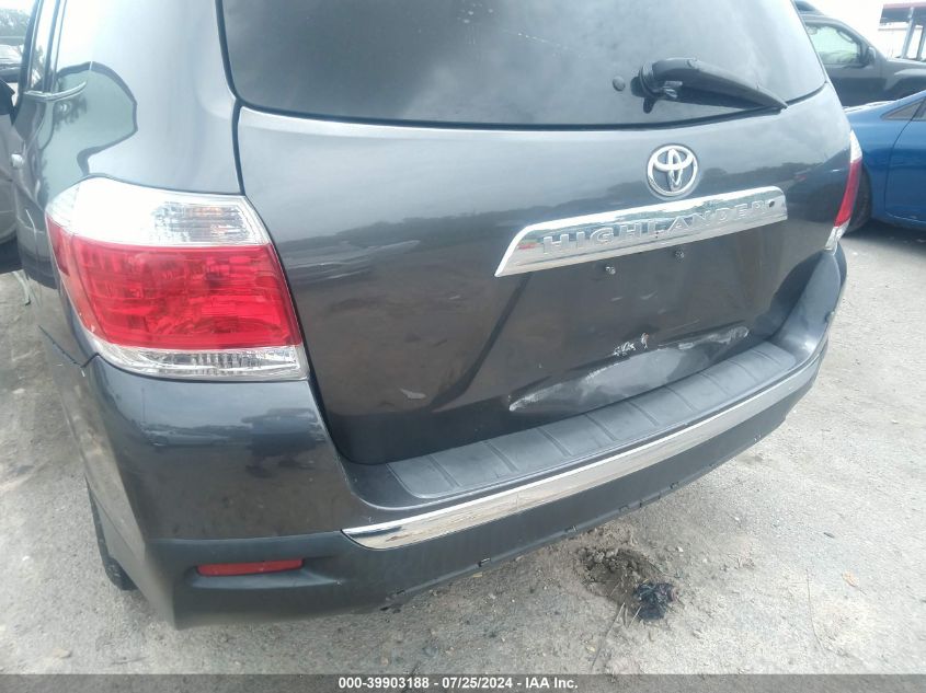 2012 Toyota Highlander Se V6 VIN: 5TDZK3EH1CS076541 Lot: 39903188