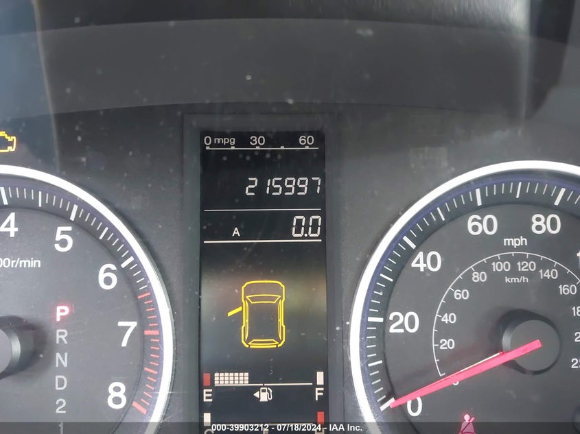 2007 Honda Cr-V Lx VIN: JHLRE38347C068287 Lot: 39903212