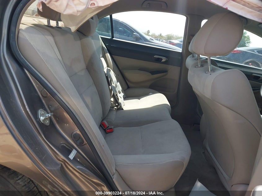 2009 Honda Civic Lx VIN: 1HGFA165X9L005929 Lot: 39903224