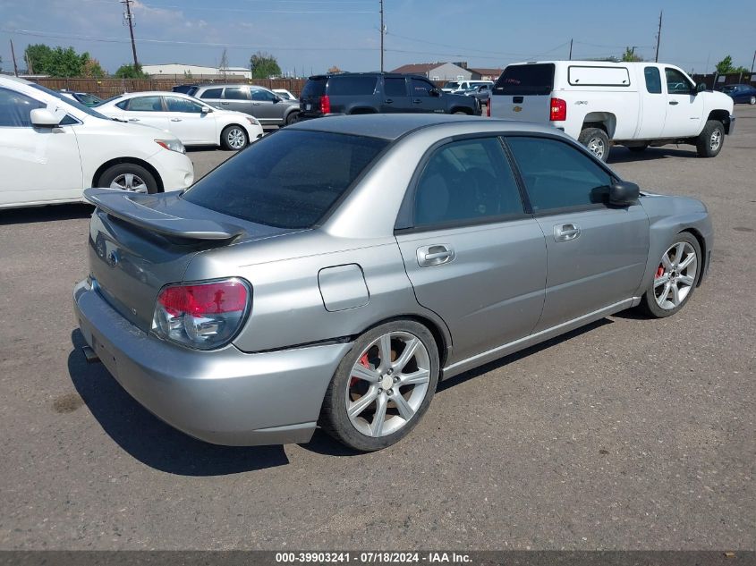 2006 Subaru Impreza Wrx/Wrx Limited/Wrx Tr VIN: JF1GD79656G504326 Lot: 39903241