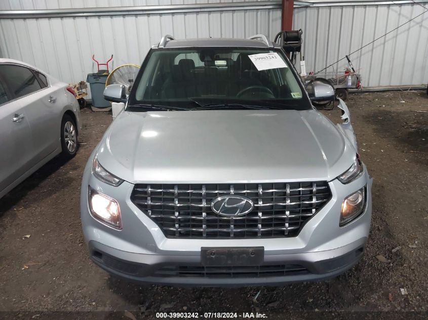 2020 Hyundai Venue Sel VIN: KMHRC8A36LU039531 Lot: 39903242