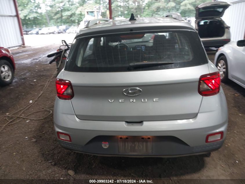 2020 Hyundai Venue Sel VIN: KMHRC8A36LU039531 Lot: 39903242