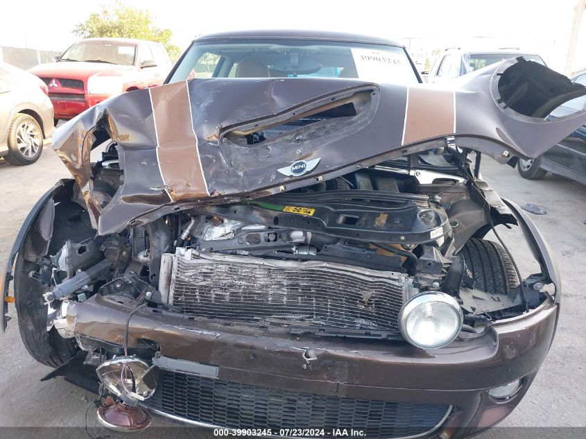 2010 Mini Cooper S VIN: WMWMF7C59ATZ69129 Lot: 39903245