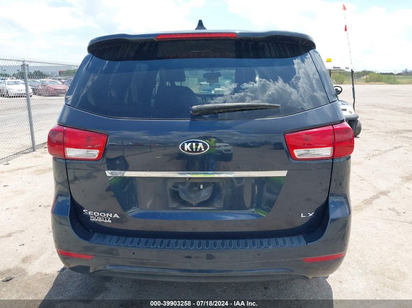 2016 Kia Sedona Lx VIN: KNDMB5C19G6129455 Lot: 39903258