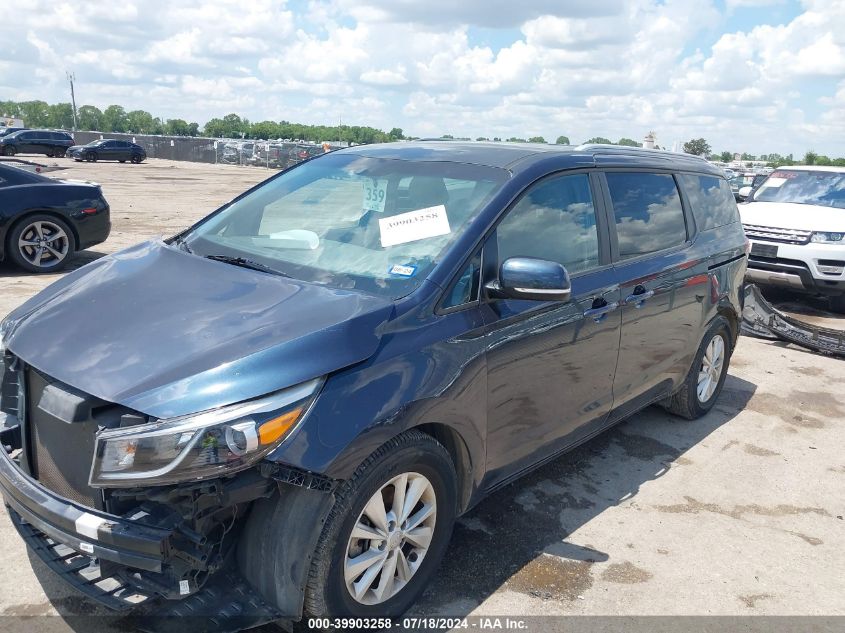 2016 Kia Sedona Lx VIN: KNDMB5C19G6129455 Lot: 39903258