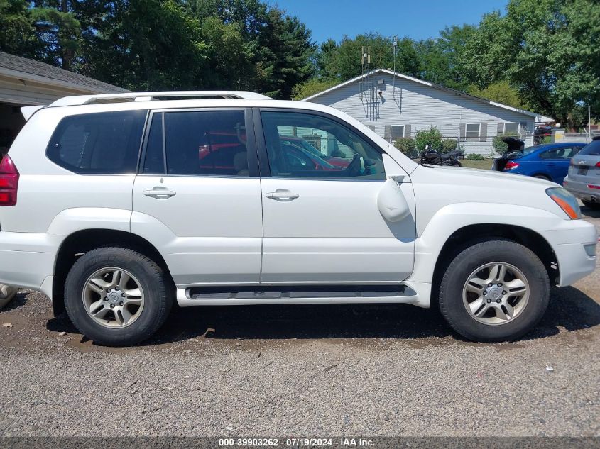 2004 Lexus Gx 470 VIN: JTJBT20X440048595 Lot: 39903262