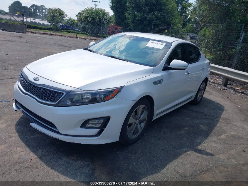 KNAGN4AD6F5091566 | 2015 KIA OPTIMA HYBRID