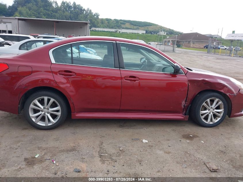 2014 Subaru Legacy 2.5I Premium VIN: 4S3BMBC63E3030754 Lot: 39903283