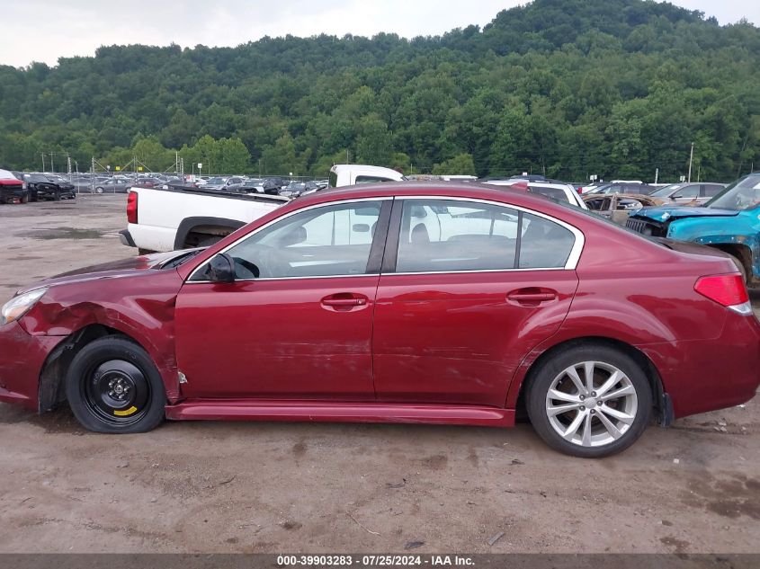 2014 Subaru Legacy 2.5I Premium VIN: 4S3BMBC63E3030754 Lot: 39903283