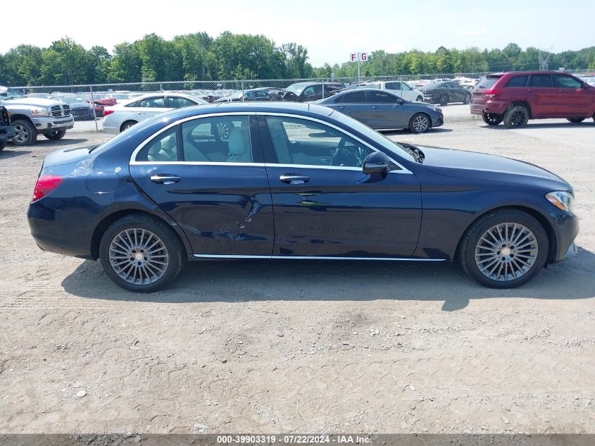 2016 Mercedes-Benz C 300 4Matic/Luxury 4Matic/Sport 4Matic VIN: 55SWF4KB6GU111550 Lot: 39903319