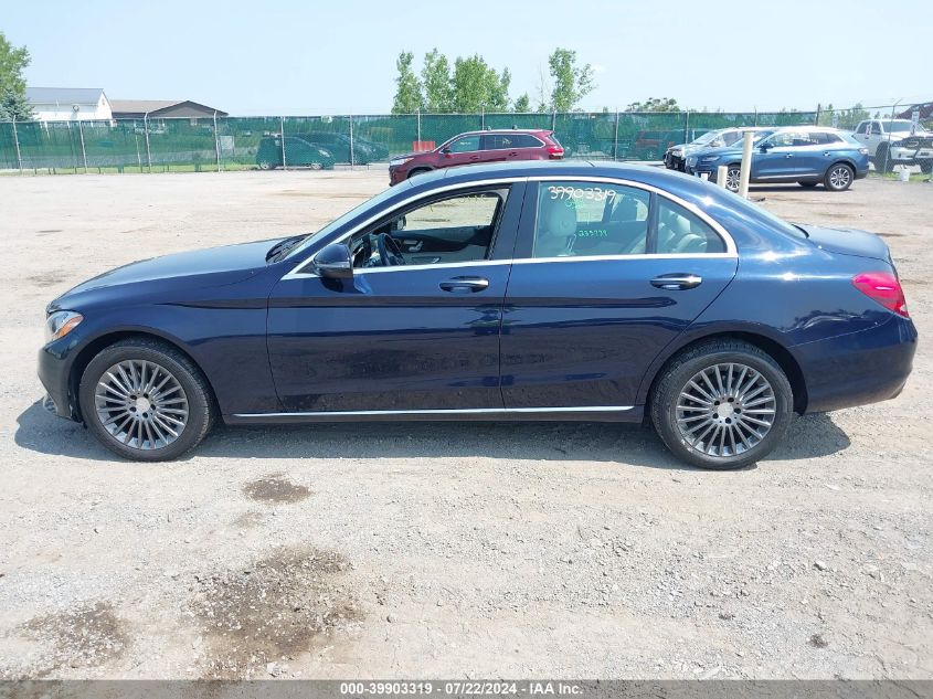 2016 Mercedes-Benz C 300 4Matic/Luxury 4Matic/Sport 4Matic VIN: 55SWF4KB6GU111550 Lot: 39903319