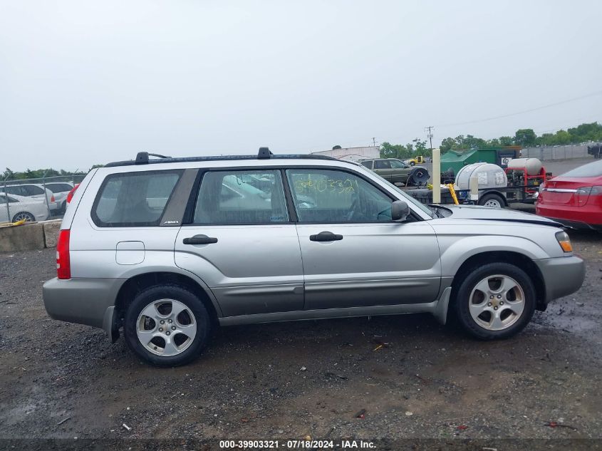 2004 Subaru Forester 2.5Xs VIN: JF1SG65624H707313 Lot: 39903321