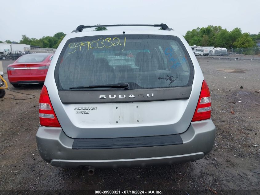 2004 Subaru Forester 2.5Xs VIN: JF1SG65624H707313 Lot: 39903321