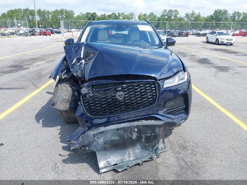 2021 Jaguar F-Pace S P250 Awd Automatic VIN: SADCJ2EX6MA669325 Lot: 39903333