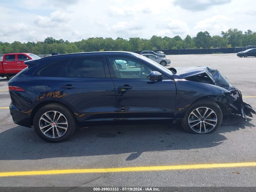 2021 Jaguar F-Pace S P250 Awd Automatic VIN: SADCJ2EX6MA669325 Lot: 39903333