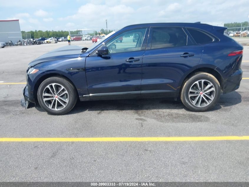 2021 Jaguar F-Pace S P250 Awd Automatic VIN: SADCJ2EX6MA669325 Lot: 39903333