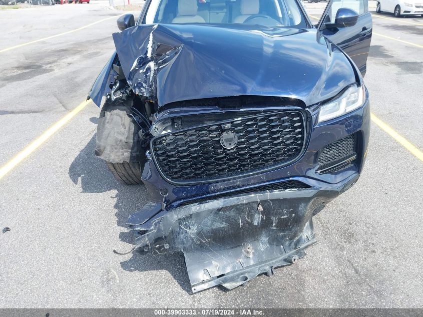 2021 Jaguar F-Pace S P250 Awd Automatic VIN: SADCJ2EX6MA669325 Lot: 39903333