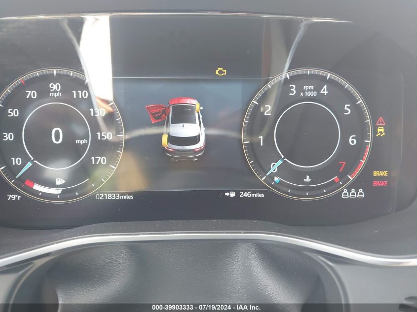 2021 Jaguar F-Pace S P250 Awd Automatic VIN: SADCJ2EX6MA669325 Lot: 39903333