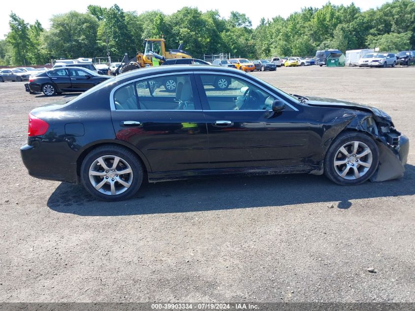 2006 Infiniti G35X VIN: JNKCV51F96M617900 Lot: 39903334