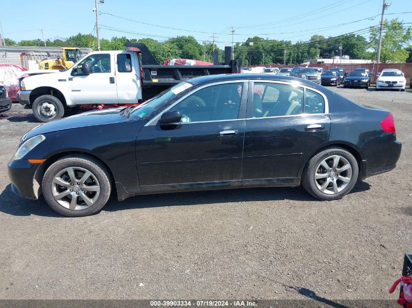 2006 Infiniti G35X VIN: JNKCV51F96M617900 Lot: 39903334