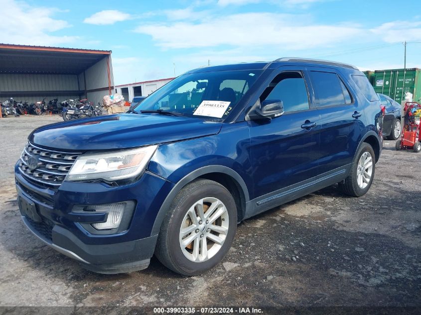 1FM5K7D81HGE41014 2017 FORD EXPLORER - Image 2