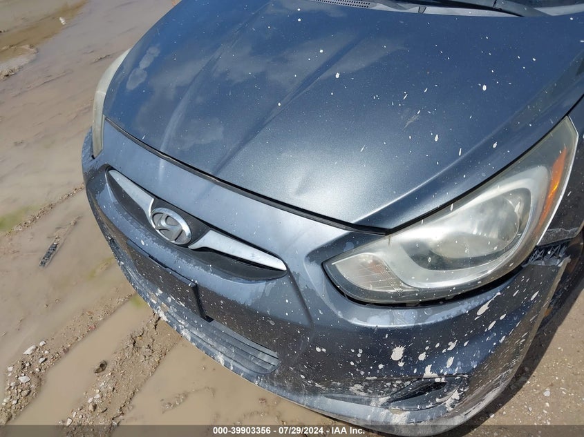 2012 Hyundai Accent Gs VIN: KMHCT5AE8CU008089 Lot: 39903356