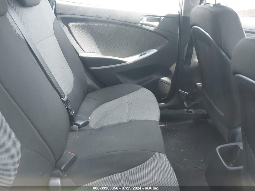 2012 Hyundai Accent Gs VIN: KMHCT5AE8CU008089 Lot: 39903356