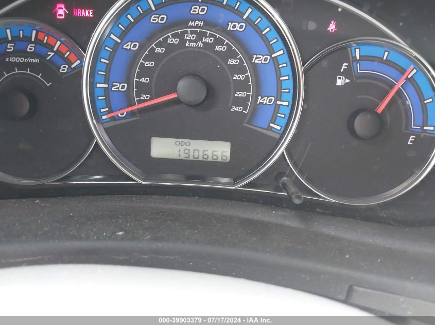 2009 Subaru Forester 2.5X VIN: JF2SH63689G737103 Lot: 39903379